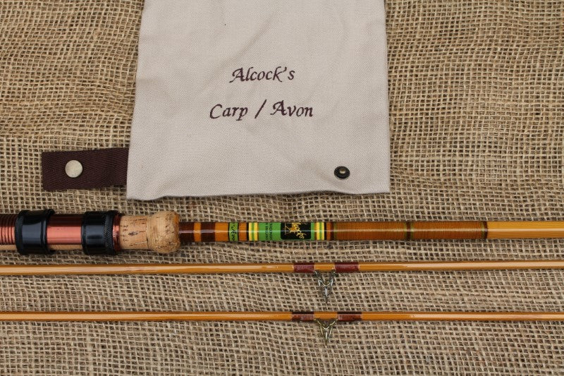 Vintage MK IV Style Split Cane Carp Fishing Rod. Good Useable