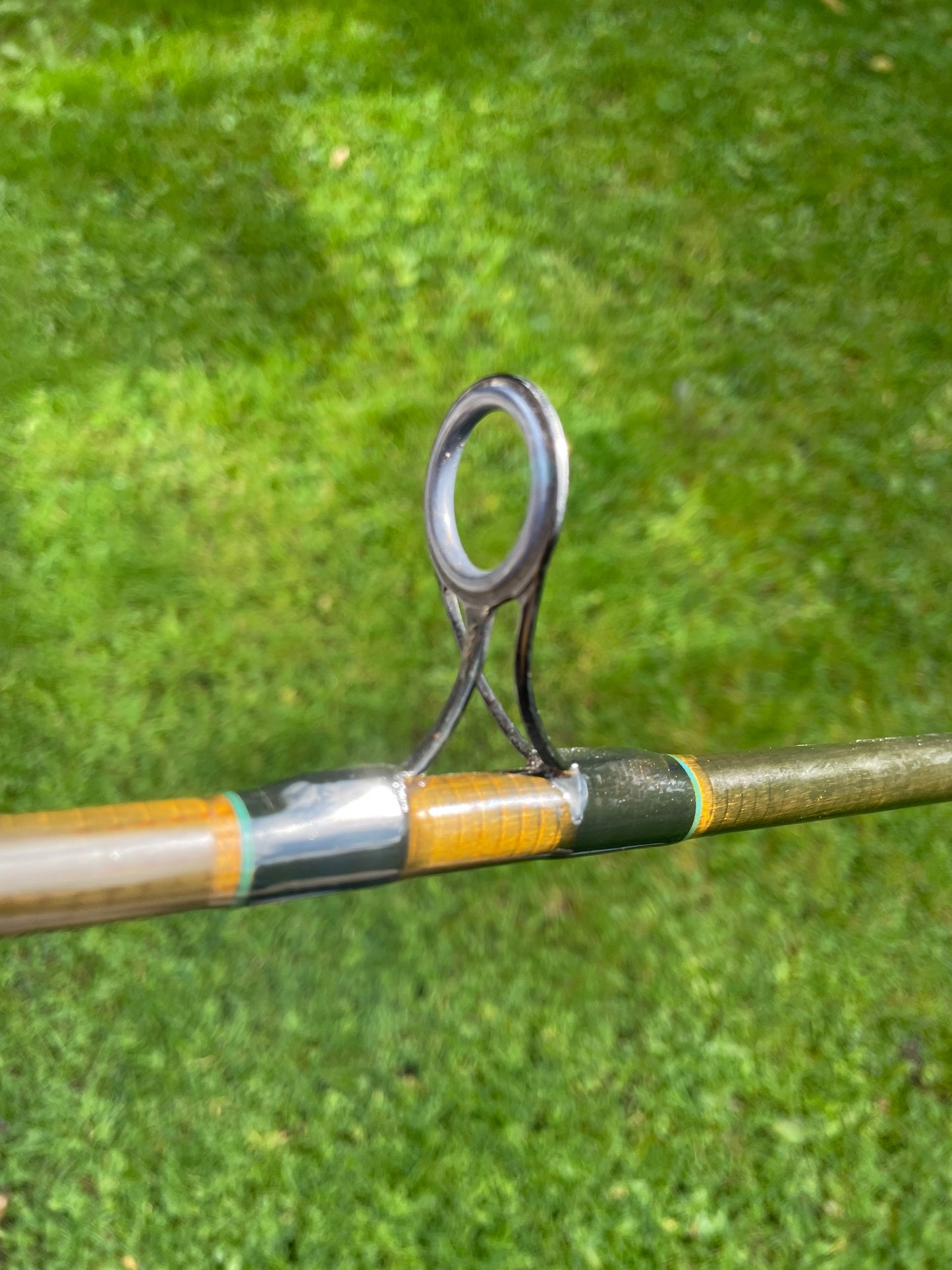 3 x Simpson’s Of Turnford Kevin Maddocks Trident M.P.R Old School Carbon Carp Fishing Rods. 12’6”. 1990s.