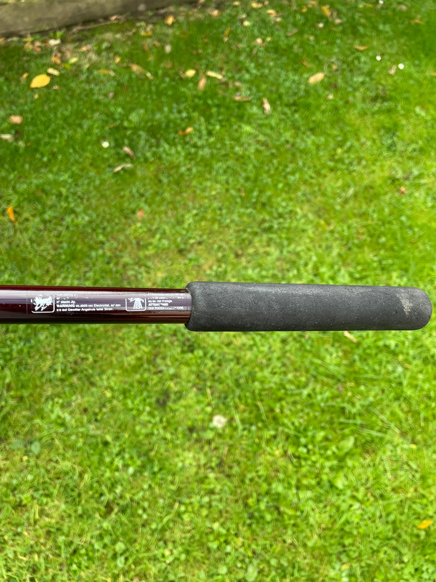 1 x Rod Hutchinson RPX Continental 13’ 3.5lb T/C Old School Carbon Carp Fishing Rod. 1990s.