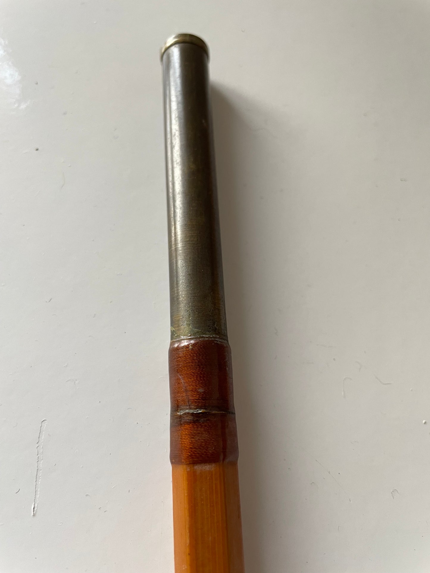 Allcock Vintage Carp-Avon Split Cane Twin Tip Fishing Rod. 1960’s.