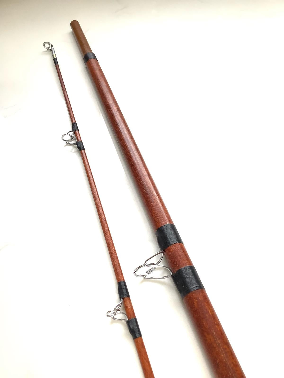 Scarce Alan Brown Glass Jack Hilton Vintage Carp Fishing Rod. 11’.