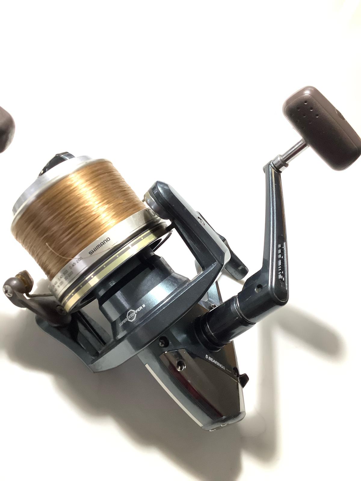 2 x Shimano Ultegra XTE 10000 Baitrunner Carp Fishing Reels.