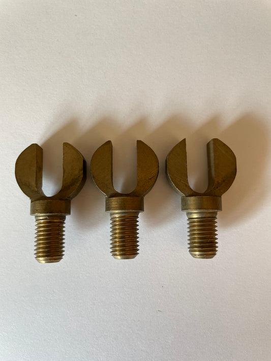 3 x Brass Opti Forks For Optonic Carp Fishing Bite Alarms (b).