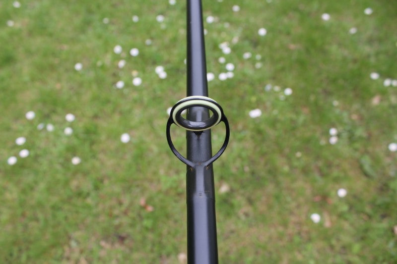 2 x Bob Morris Old School Glass Carp Fishing Rods. North Western SS4. 10'. 2lb T/C. Fuji. EX!