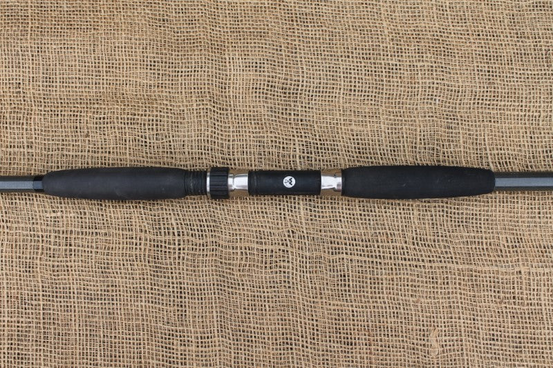 1 x Tri Cast Ultra Light Old School Carbon Carp Fishing Rod. 11'. 1990s.