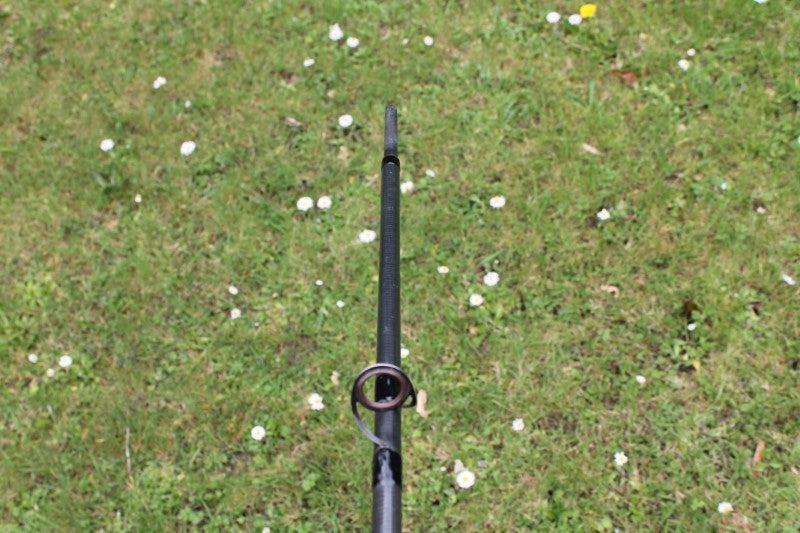 1 x Tri Cast Ultra Light Old School Carbon Carp Fishing Rod. 11'. 1990s.