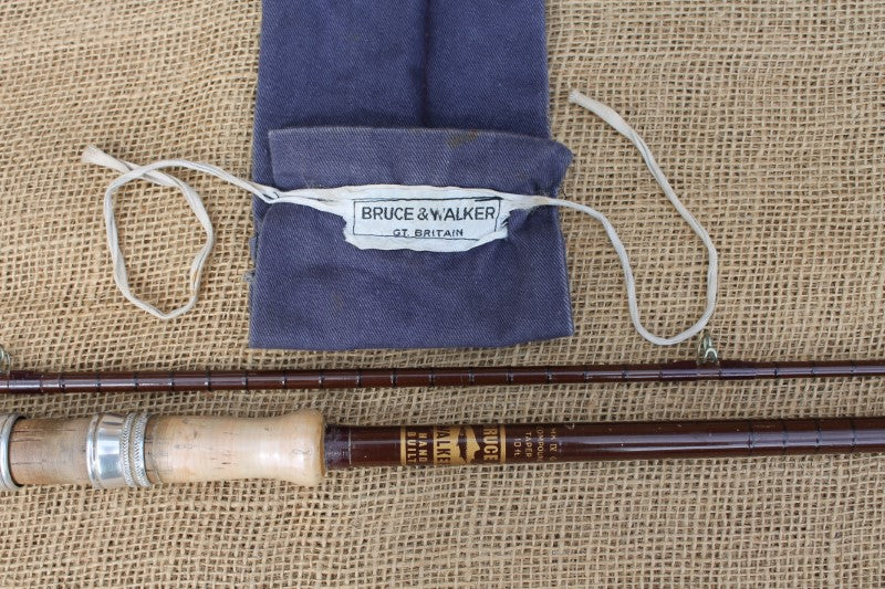 1 x Bruce And Walker MK IV G Vintage Old School Carp Fishing Rod.