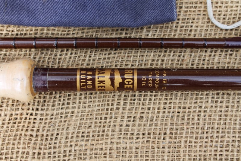 1 x Bruce And Walker MK IV G Vintage Old School Carp Fishing Rod.