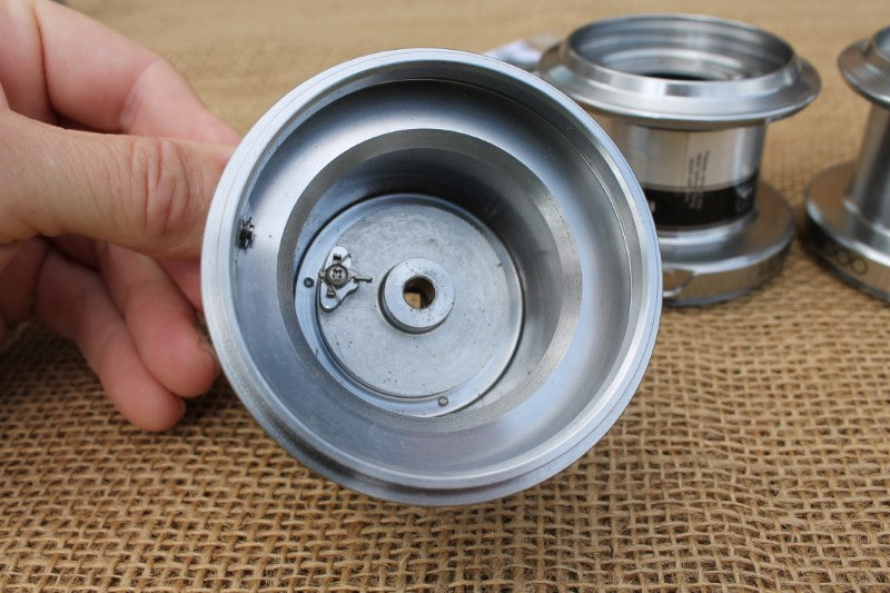 3 x Shimano 14000 Pit Carp Reel Spare Spools. Mint.