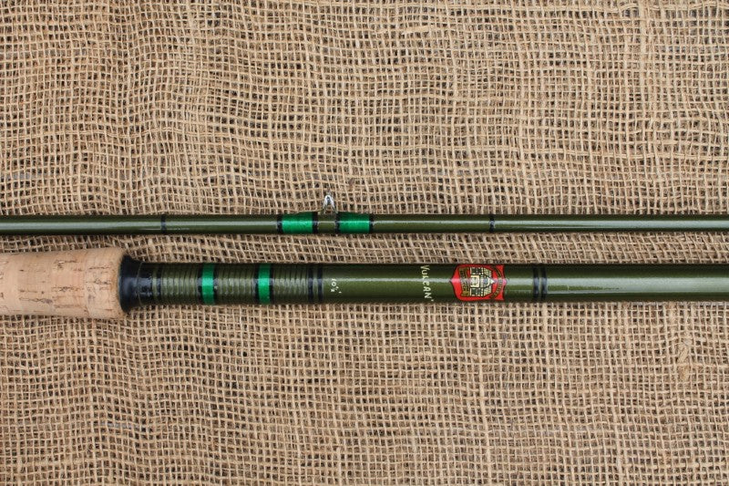 1 x Bernard Sealey Tudor Works 'Vulcan' Vintage Glass Carp Fishing Rod. 10.5'. Near Mint. Circa 1960-70s.