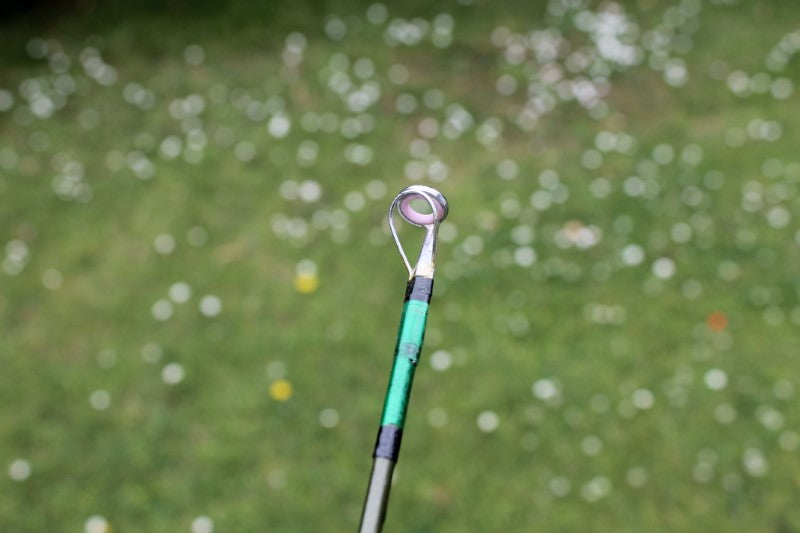 1 x Bernard Sealey Tudor Works 'Vulcan' Vintage Glass Carp Fishing Rod. 10.5'. Near Mint. Circa 1960-70s.