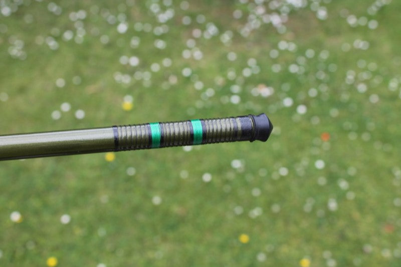 1 x Bernard Sealey Tudor Works 'Vulcan' Vintage Glass Carp Fishing Rod. 10.5'. Near Mint. Circa 1960-70s.