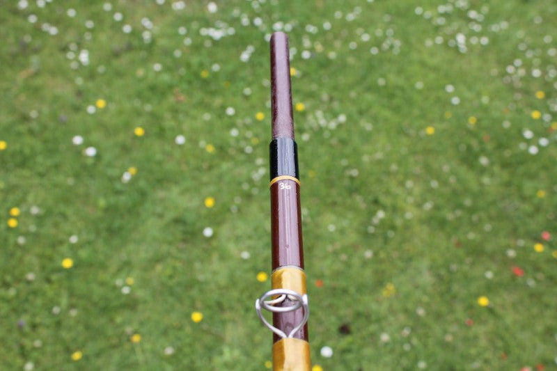 2 x Hardy Richard Walker Vintage Glass Carp Fishing Rods. 10'. 1970s.