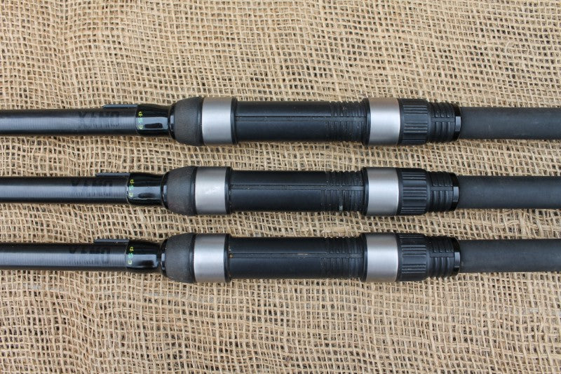 3 x ESP ONYX 12' Carp Fishing Rods.