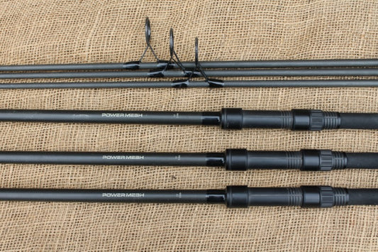 3 x Daiwa Powermesh 13' 3.5lb T/C Carp Fishing Rods.