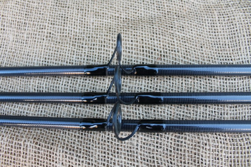 3 x Tony Fordham Farstrike Old School Carbon Carp Fishing Rods. 12'. 2.75lb T/C. 1990s. Nr MINT.