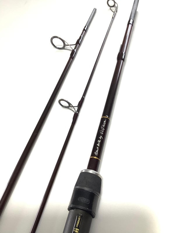 1 x Harrison Vic Gibson Stalking Carp Rod. 3 pce. 2lb T/C. Built For Yateley Angling Centre.