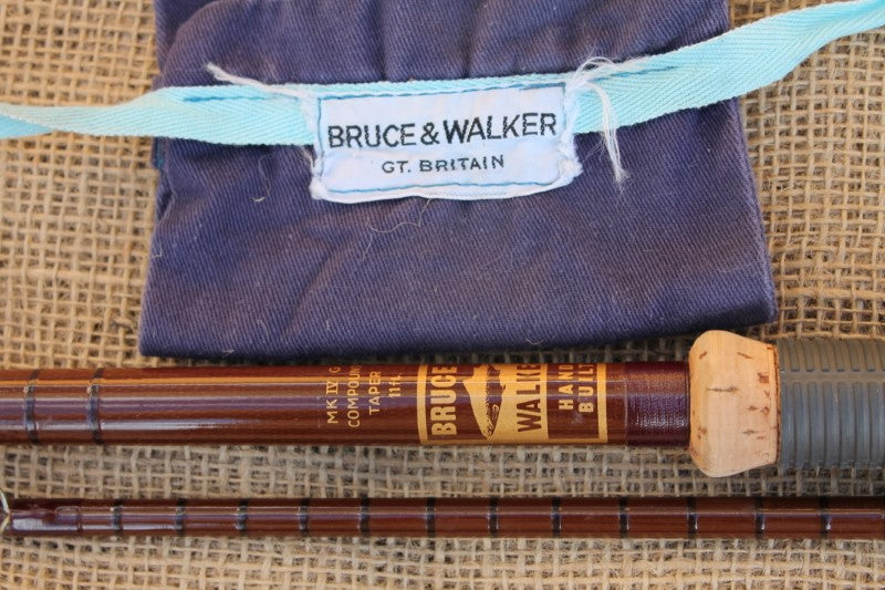 Fantastic Customised Bruce And Walker Glass MK IV Vintage Carp Fishing Rod. 11'. Excellent!