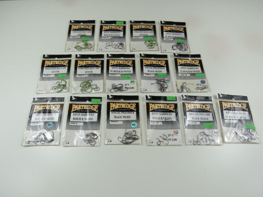 15 x Packets Of Partridge Old School Carp Fishing Hooks. Hilton, Maddocks Etc. NEW OLD STOCK.